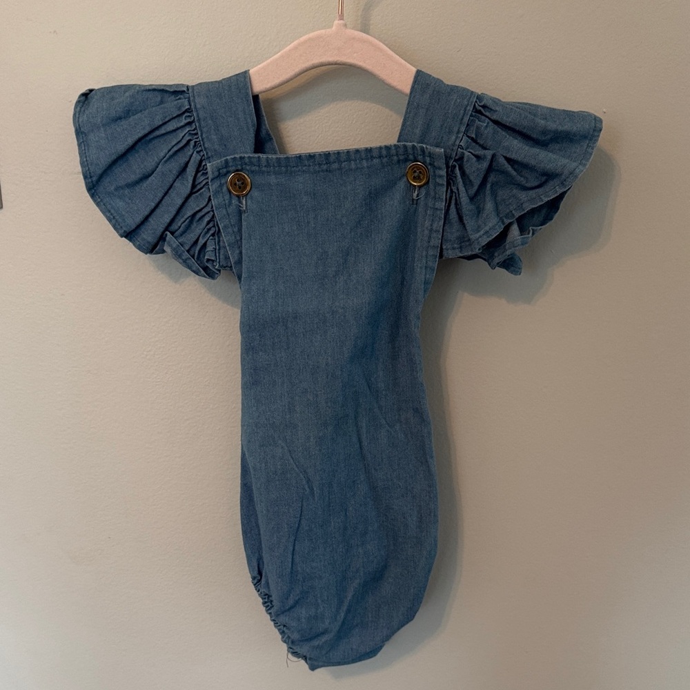 Blue Denim Kids One Piece